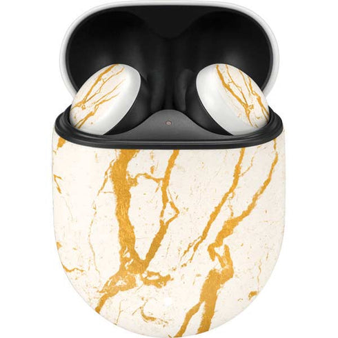 Cracked Marble Google Pixel Buds Skin